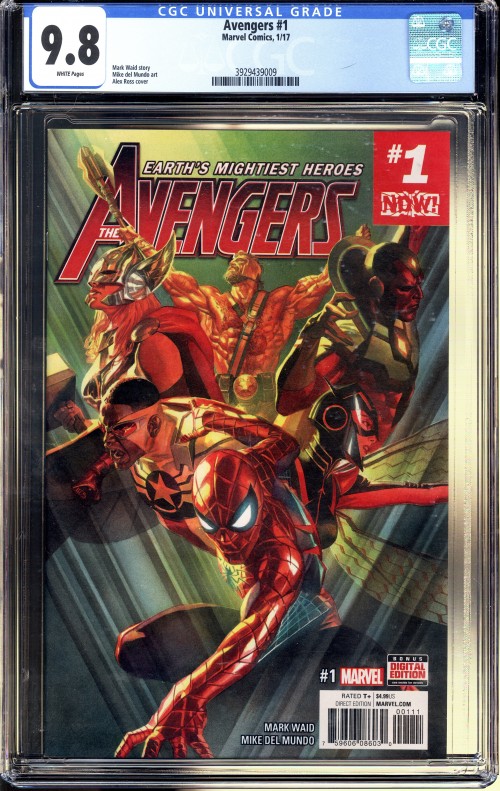 Avengers #1 (2016) CGC 9.8