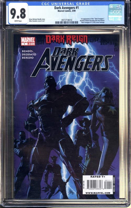 Dark Avengers #1 (2009) CGC 9.8