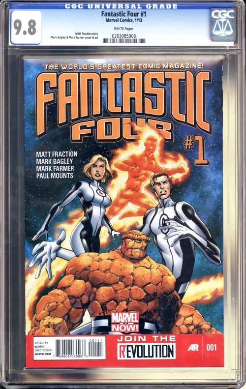 Fantastic Four #1 (2012) CGC 9.8