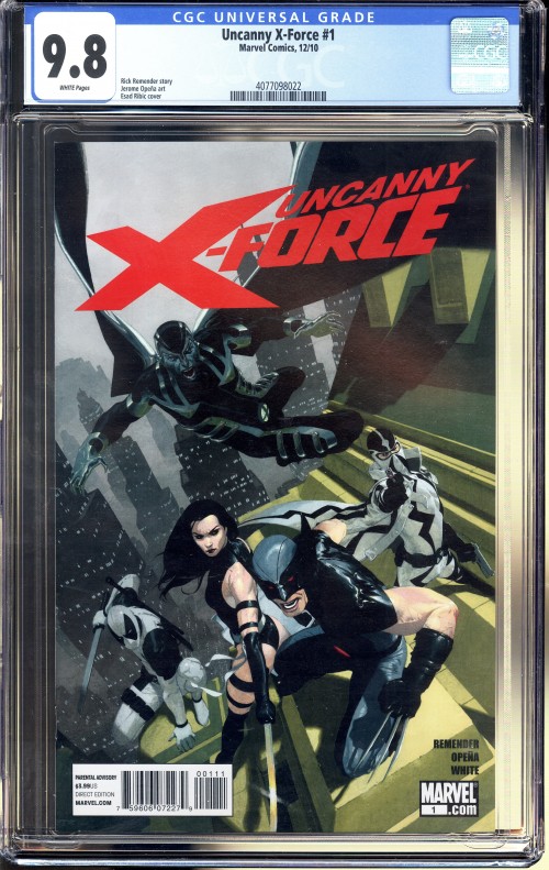 Uncanny X-Force #1 (2010) CGC 9.8