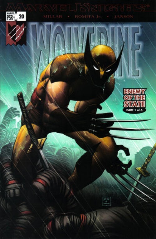 Wolverine #20 (2003) brown suit variant