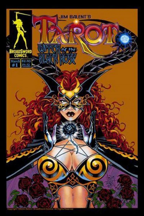 Tarot Witch of the Black Rose #1 (2000) orange cover