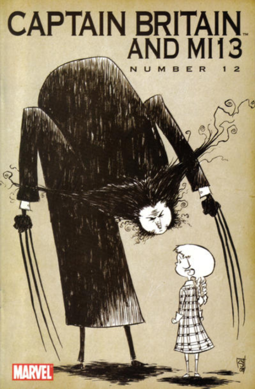 Captain Britain and MI 13 #12 (2008) variant