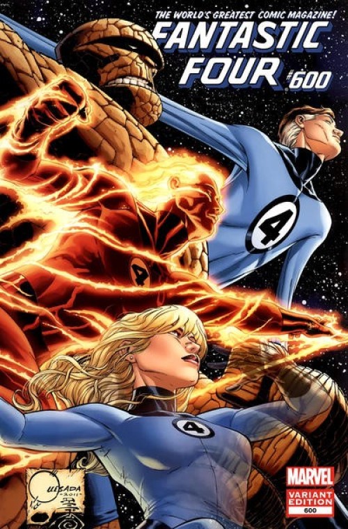 Fantastic Four #600 (2012) quesada variant