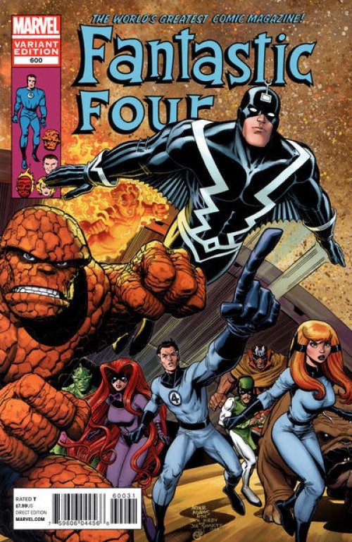 Fantastic Four #600 (2012) art adams variant