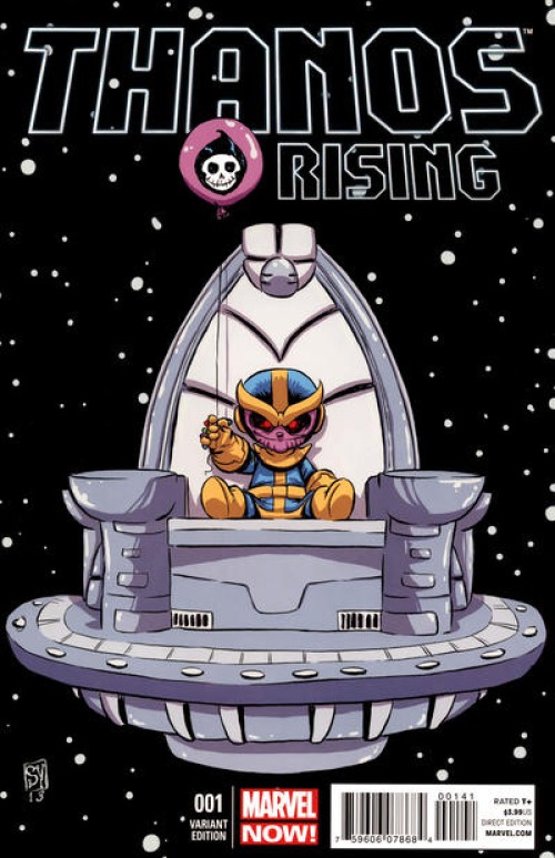 Thanos Rising #1 (2013) young variant