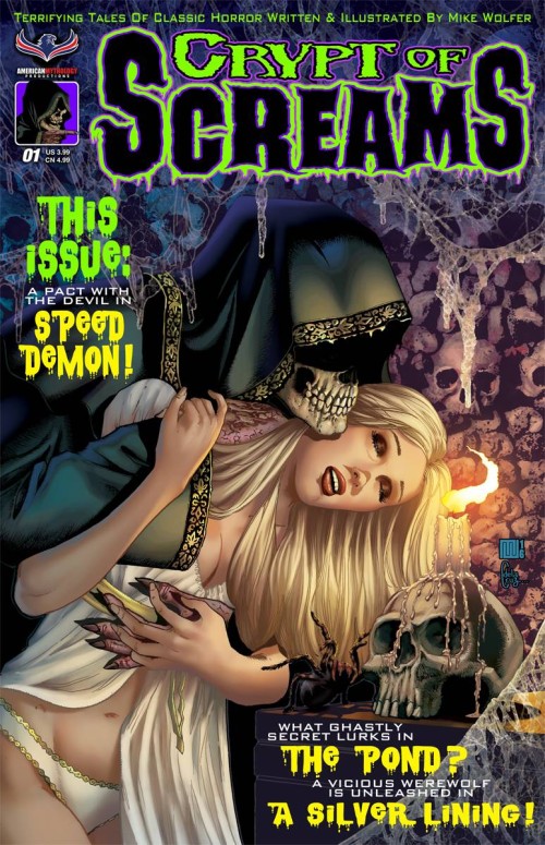 Mike Wolfers Crypt Of Scream #1 (2017)