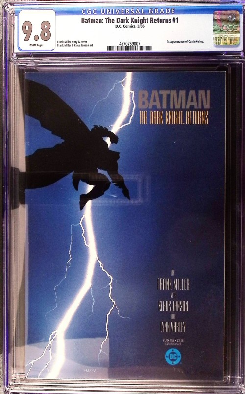Batman The Dark Knight Returns #1 CGC 9.8