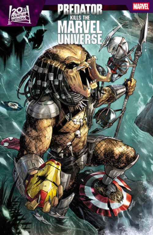 Predator Kills The Marvel Universe #1 (2025) bandini foil variant