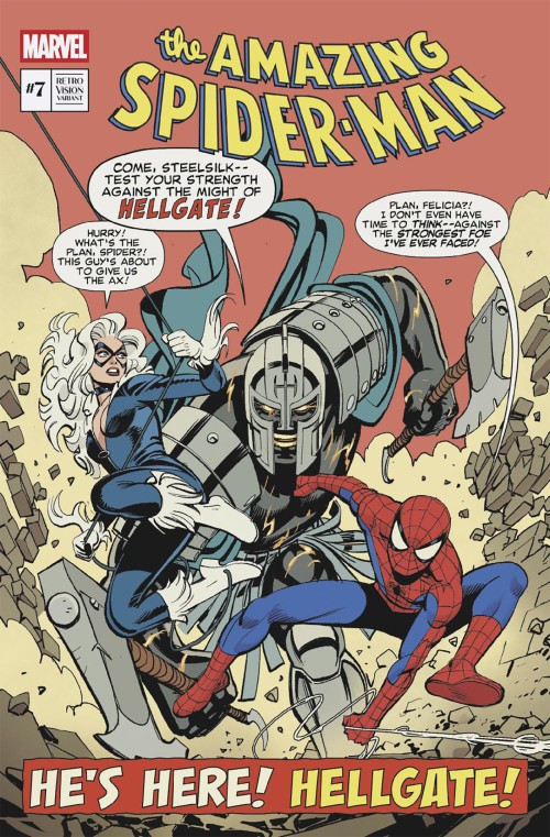 Amazing Spider-Man #7 (2025) romero retrovision variant