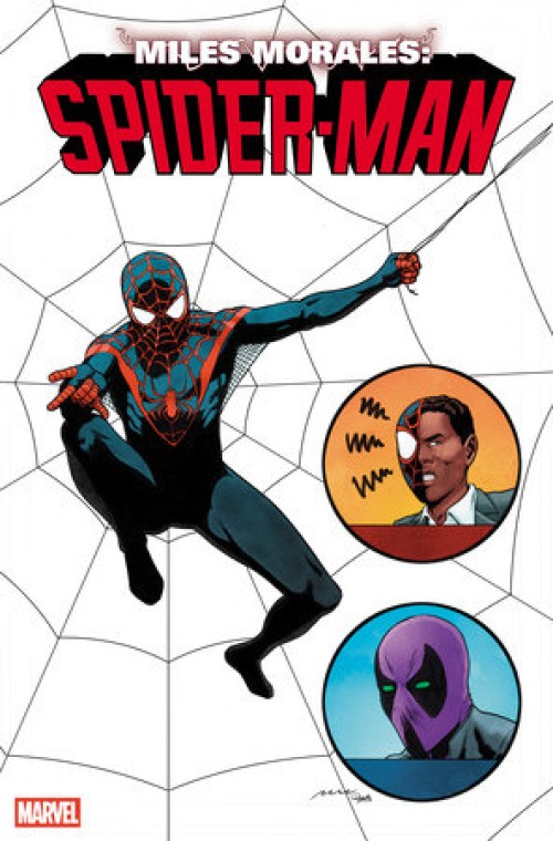 Miles Morales Spider-Man #35 (2022) perez retrovision variant