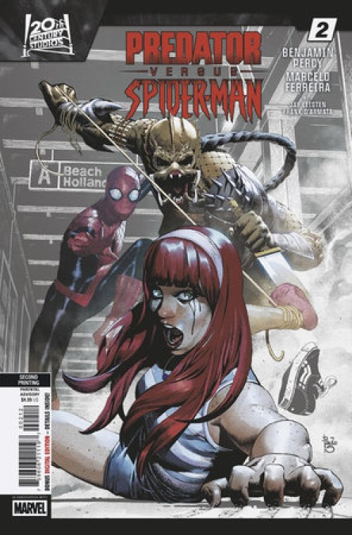 Predator Vs Spider-Man #2 (2025) second print