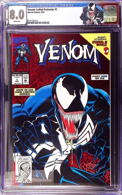 Venom Lethal Protector #1 (1993) CGC 8.0