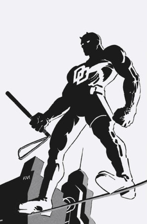 Daredevil Cold Day In Hell #2 (2025) second print miller b&w variant