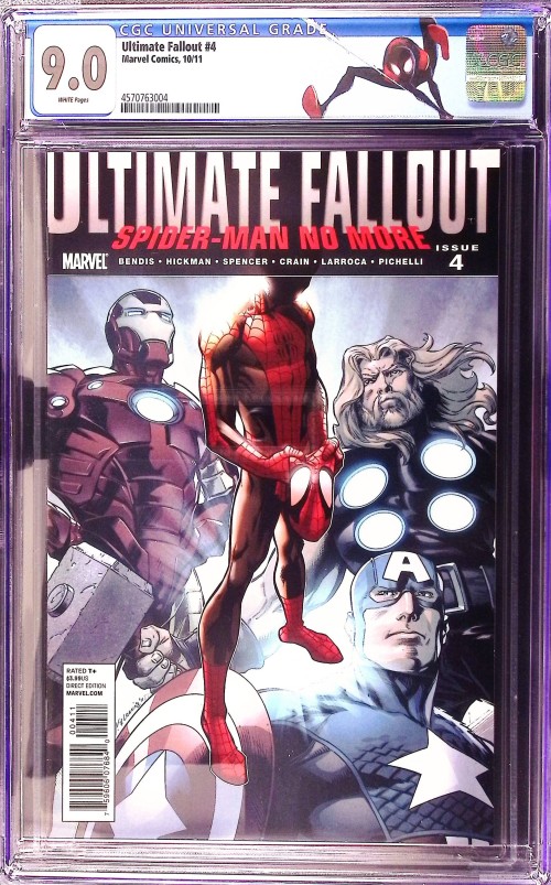 Ultimate Fallout #4 (2011) CGC 9.0