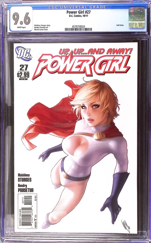 Power Girl #27 (2009) CGC 9.6