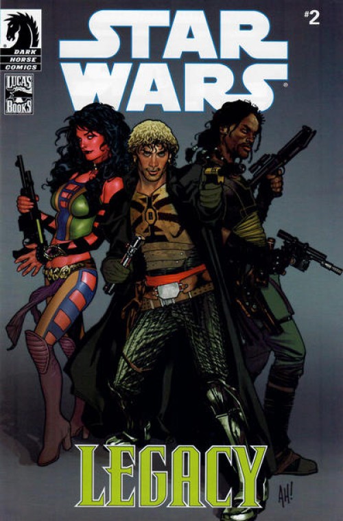 Star Wars Legacy #2 (2006) toy reprint