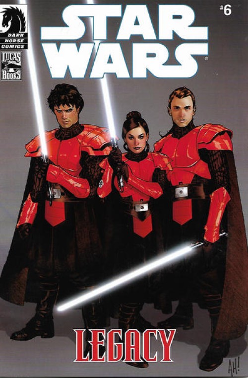 Star Wars Legacy #6 (2006) toy reprint