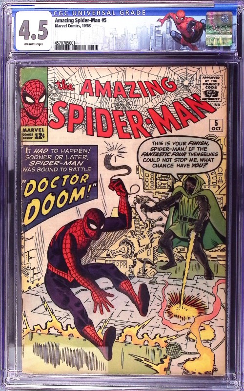 Amazing Spider-Man #5 (1963) CGC 4.5