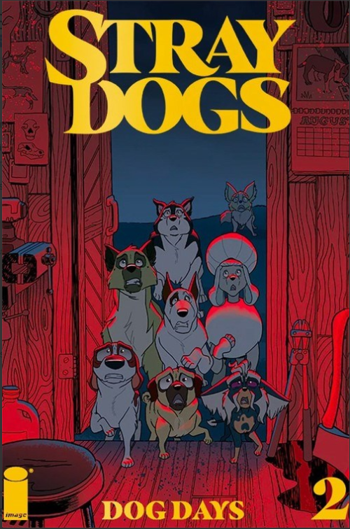 Stray Dogs Dog Days #2 Exclusive Tony Fleecs & Trish Forstner Gold Foil Variant