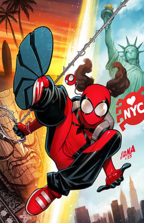 Spider-Girl #1 (2025) second print nakayama virgin variant