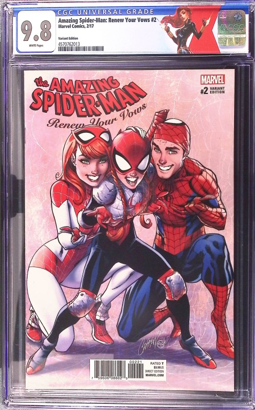 Amazing Spider-Man Renew Your Vows #2 (2016) campbell variant CGC 9.8