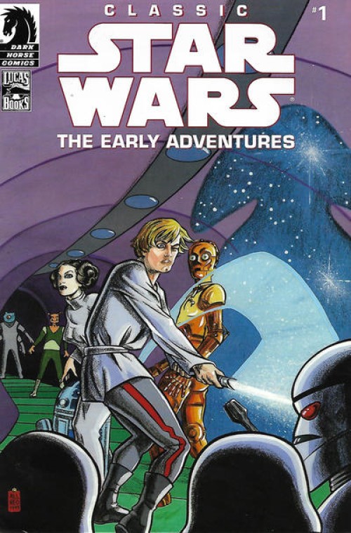 Classic Star Wars Early Adventures #1 (2006) toy reprint