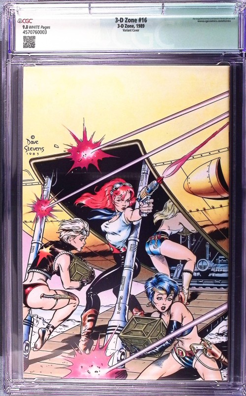 3-D Zone #16 (1986) variant CGC 9.8 Qualified