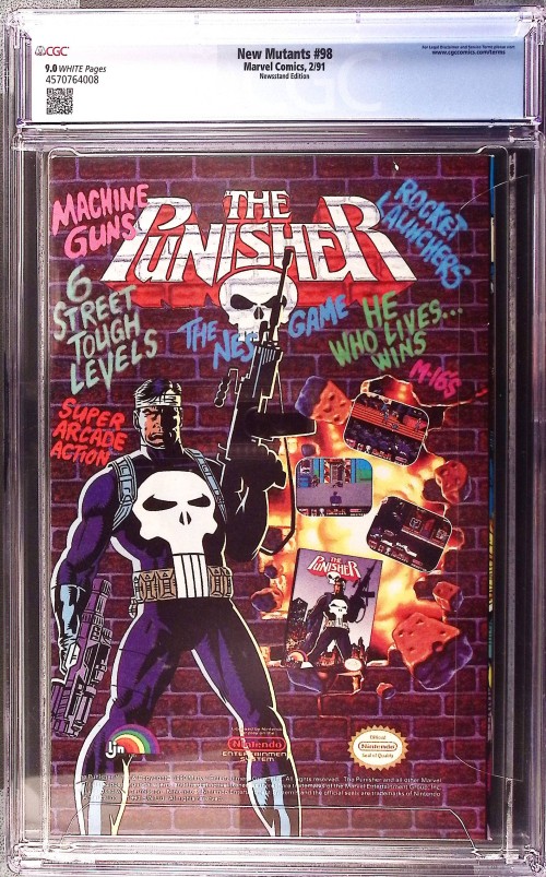 New Mutants #98 (1983) Newsstand Variant CGC 9.0