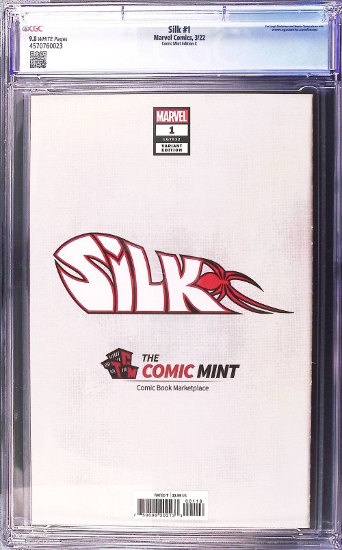 Silk #1 (2022) Inhyuk Lee Variant CGC 9.8