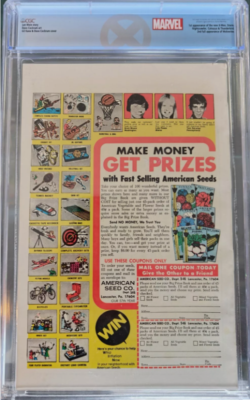 Giant-Size X-Men #1 (1975) CGC 9.0