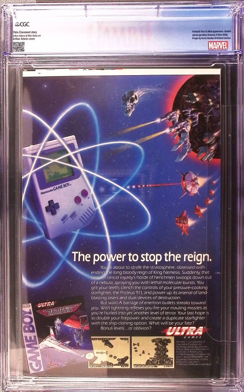 X-Men Annual #14 (1990) newsstand variant CGC 7.5 1st GAMBIT