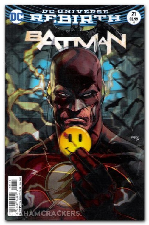 Batman #21 (2016) lenticular cover