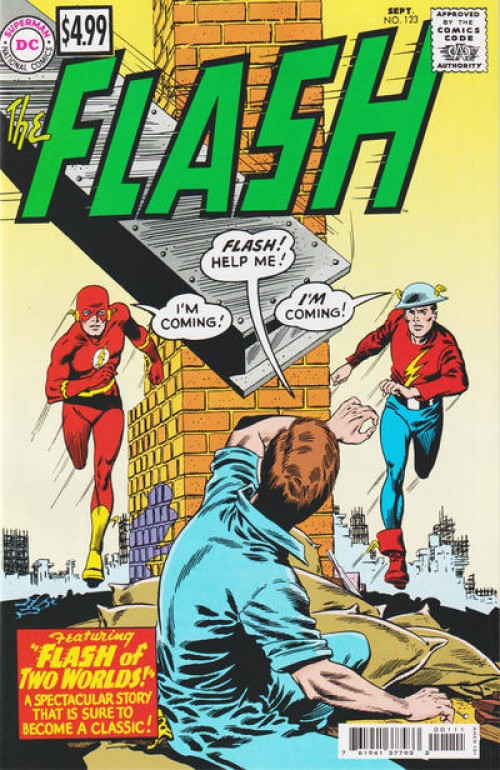 Flash #123 (1959) 2023 facsimile edition