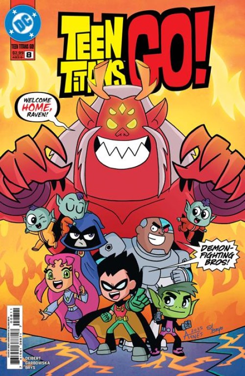 Teen Titans Go #8 (2025) cover a