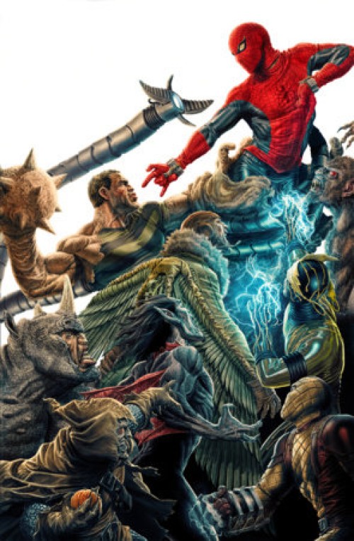 Amazing Spider-Man #1000 (2025) bermejo amazing visions virgin variant