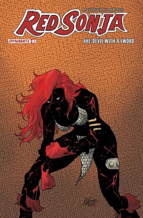 Red Sonja She Devil With A Sword #3 (2026) cover m de bonis absolute homage variant