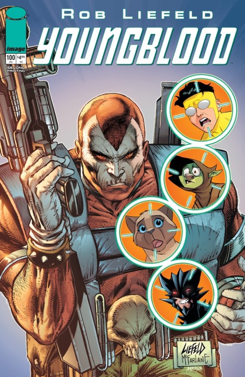 Youngblood #100 (2025) second print