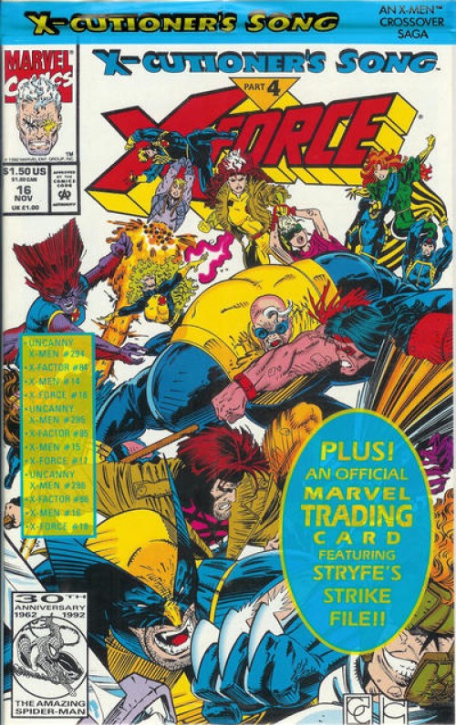 X-Force #16 (1991) olybagged