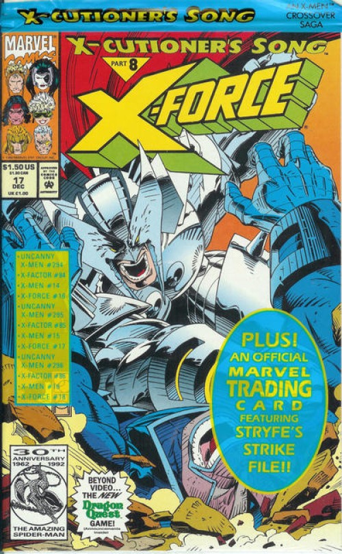 X-Force #17 (1991) polybagged