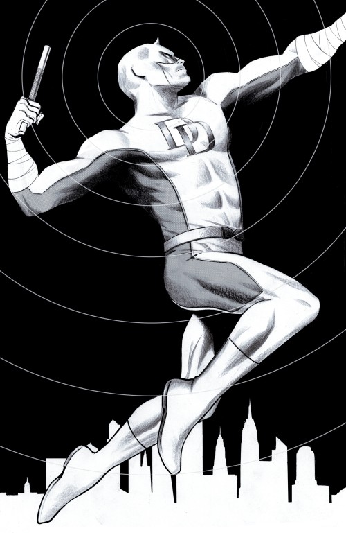 Daredevil #1 (2026) second print lee mcm london exclusive b&w virgin variant
