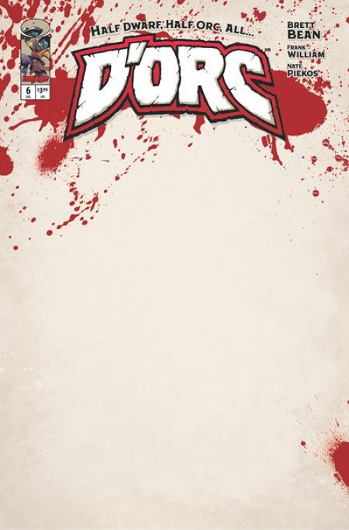 DORC #6 (2026) cover e blank sketch variant