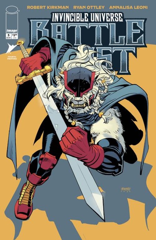 Invincible Universe Battle Beast #5 (2025) fourth print