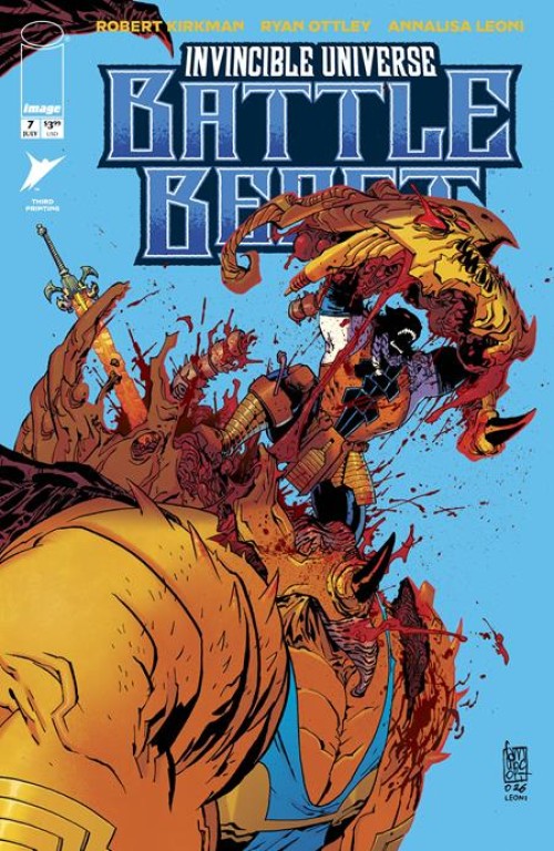 Invincible Universe Battle Beast #7 (2025) third print