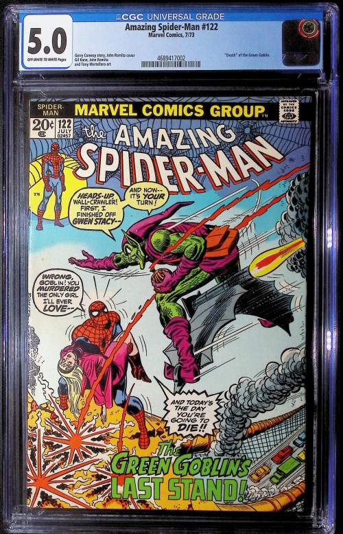 Amazing Spider-Man #122 (1963) CGC 5.0