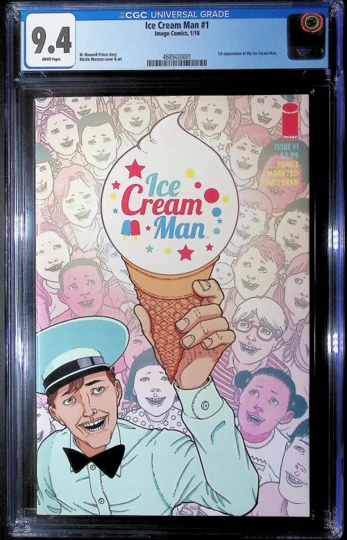 Ice Cream Man #1 cover a CGC 9.4