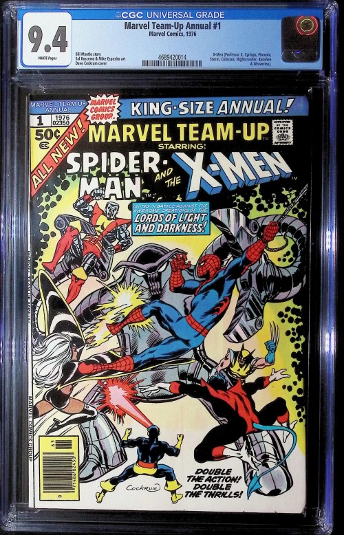 Marvel Team-Up Annual #1 (1976) CGC 9.4