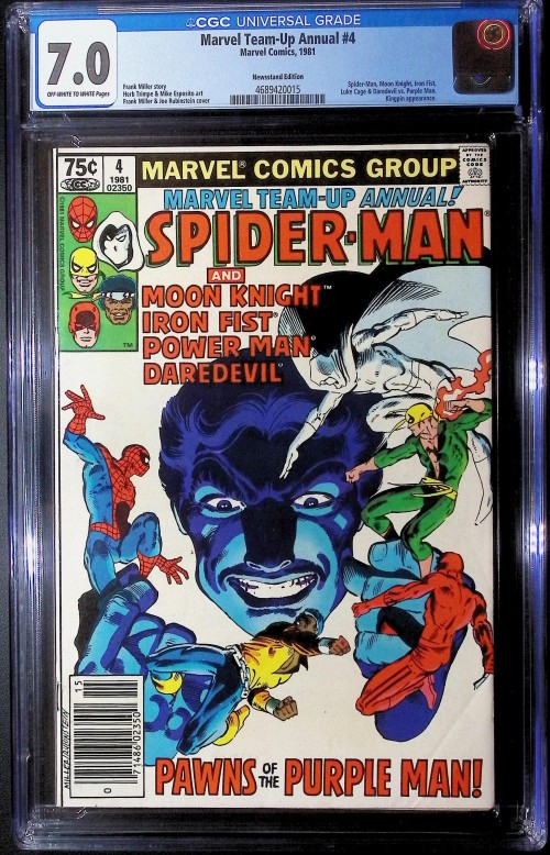 Marvel Team-Up Annual #4 (1981) CGC 7.0