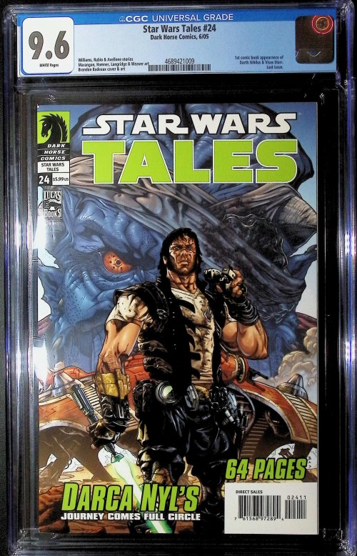 Star Wars Tales #24 (1999) art cover CGC 9.6