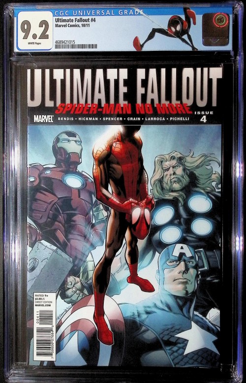Ultimate Fallout #4 (2011) CGC 9.2